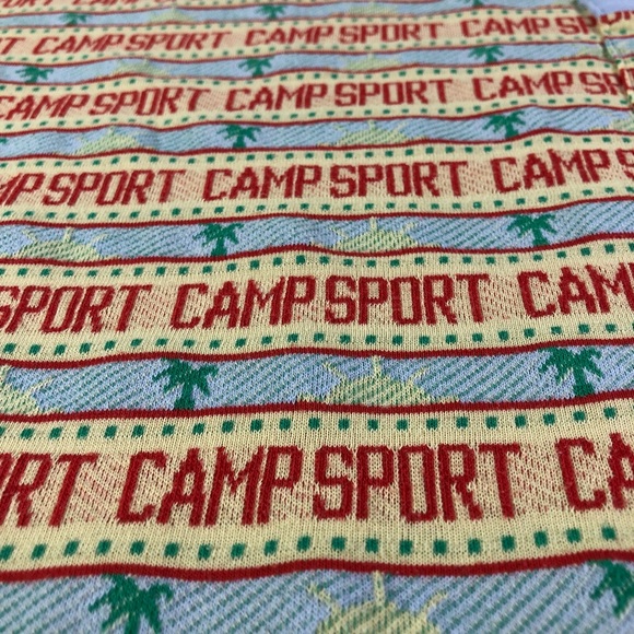 VTG Camp Sport All Over Big Pocket T Shirt - Picture 5 of 8